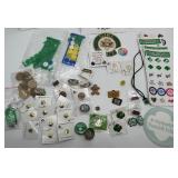 Girl Scouts Pins & Stickers Decals - Assorted Insignia & Patches