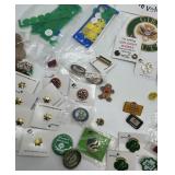 Girl Scouts Pins & Stickers Decals - Assorted Insignia & Patches