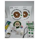 Girl Scouts Pins & Stickers Decals - Assorted Insignia & Patches