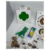Girl Scouts Pins & Stickers Decals - Assorted Insignia & Patches