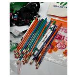 Girl Scouts Leader Supplies - Pencils, Compasses, Lanyards & Swap Sacks