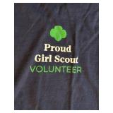 Girl Scouts Clothing (Lot of 5) - Assorted Shirts, Denim Shirt & Cardigan