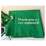 Girl Scouts River Valleys Cookie Promo Gear & Materials - Tablecloth, Flag,  & Brochures Items