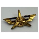 Northwest Orient & Eastern Airlines & More Aviator Pin Collection Plus an aviator Ring