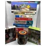 Puzzles - 14 Puzzles - 500-1000 Piece Mix - Ravensburger & Lang & Springbok & Tuco Round Mini Puzzles