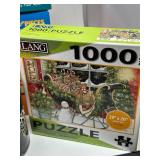 Puzzles - 14 Puzzles - 500-1000 Piece Mix - Ravensburger & Lang & Springbok & Tuco Round Mini Puzzles