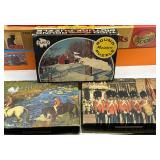 Puzzles - 14 Puzzles - 500-1000 Piece Mix - Ravensburger & Lang & Springbok & Tuco Round Mini Puzzles