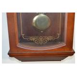 Seth Thomas Wall Clock Regulator Style Dark Wood Case Pendulum