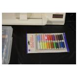 Bernette 500 Sewing Machine by Bernina with Carry Bag & 24-Spool Sewing Thread Set