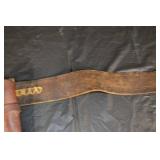 Vintage Leather Belt with Holster & Cartridge-Loop Straps
