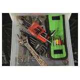 4-Drawer Plastic Tool Organizer - Assorted Hand Tools (Pliers, Screwdrivers, Hex Keys)