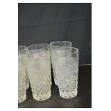 Crystal Cut Glassware Set - Stemware, Tumblers & Cordial Glasses