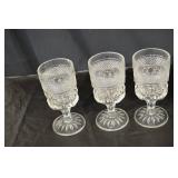 Crystal Cut Glassware Set - Stemware, Tumblers & Cordial Glasses