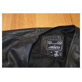 ARSCO Tailored Leather Vest - Black, Size M - Made in India