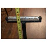 Vintage Metal Roller Stand with Four-Leg Base - Workshop Use