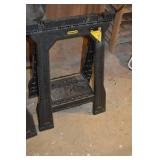 Stanley Sawhorses Pair - Heavy-Duty Workbench Stands (2-Pack)