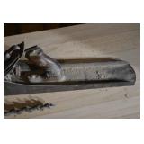 Vintage Hand Plane & Double-Handled Brace Drill with Auger Bit