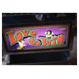 Love to Win Slot Machine - 5¢ Coin-Op Video Cabinet (10,000 Coins Display)