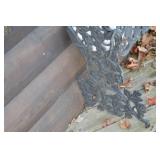 Wrought Iron Window Box Planter - Ornate Scrollwork