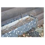 Wrought Iron Window Box Planter - Ornate Scrollwork
