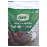 GroundSmart Premium Nugget Rubber Mulch - Cedar Red (Lot of 3)