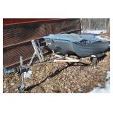 1999 Basstender Dinghy Boat on Trailer