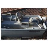1999 Basstender Dinghy Boat on Trailer