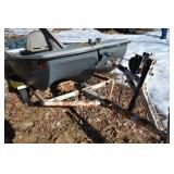 1999 Basstender Dinghy Boat on Trailer