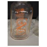 Two Rivers Ice Cream Co. Glass Milk Bottles (Lot of 4) - Vintage Wisconsin