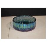 Assorted Colored Glass Dishes & Goblet - 5-Piece Set