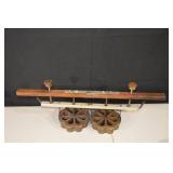 Victor Products Co. Pastry Press With 2 Flower Rosette Dies - Antique Kitchen Tool