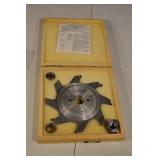 Router Bit Set in Wooden Case - Carbide Cutters, Assorted Bits & Star Cutter