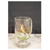 Schmidt Beer Mugs - Duck & Wildlife Scene Glasses (Set of 9)