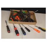 Assorted Screwdrivers & Bits - Hand Tools Collection