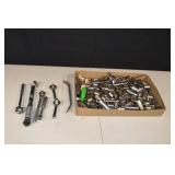 Assorted Socket Wrench Set with Ratchets, Extensions & Sockets