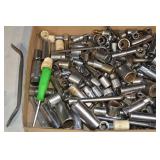 Assorted Socket Wrench Set with Ratchets, Extensions & Sockets