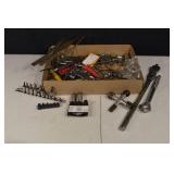 Socket Set & Hand Tools - Sockets, Bits, and T-Handle