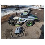 EGO Z6 56V Electric Riding Lawn Mower Only 33 Hours!