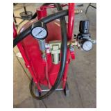 Central Pneumatic 110 lb Abrasive Blaster - 60-125 PSI, 6-25 CFM, 110V