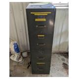 Steel 5-Drawer Tool Cabinet with Assorted Screws, Nails, Wire & Hardware