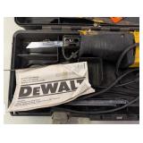 DEWALT DW303 Reciprocating Saw Kit with Case & Blades