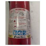 Kidde ABC Dry Chemical Fire Extinguisher - Red