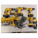 DeWALT 18V XRP Cordless Drill Bundle With Chargers & Circular Saw