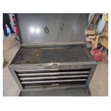 Craftsman Tool Chest Set - 2-Piece Rolling Cabinet with Lock, Gray