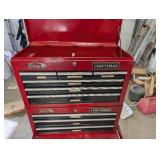 Craftsman Ball-Bearing Tool Chest Set on Wheels - 2-Piece Cabinet