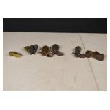 Miniature Metal Cowboy Boots (Lot of 7)