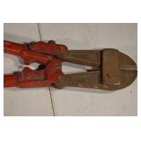 Bolt Cutter - Heavy-Duty Long-Handle Red Industrial Cutter (Approx 30 in)