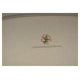 Holiday Hostess China Christmas Tree Pattern Dinnerware Set - Plates, Cups, Creamer, Sugar