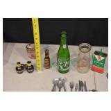 Vintage 7UP Bottle, Fischer