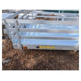 2009 Bear Trax ADAT 890 Utility Trailer - Aluminum Diamond Plate Bed - 3,000 GVW